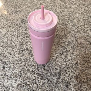 Starbucks Cherry Blossum Pink Leakproof Tumbler